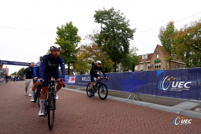 2023 UEC Road European Championships - Drenthe - Under 23 Men's Road Race - Coevorden - Col Du VAM 108 km - 22/09/2023 -  - photo Luca Bettini/SprintCyclingAgency?2023